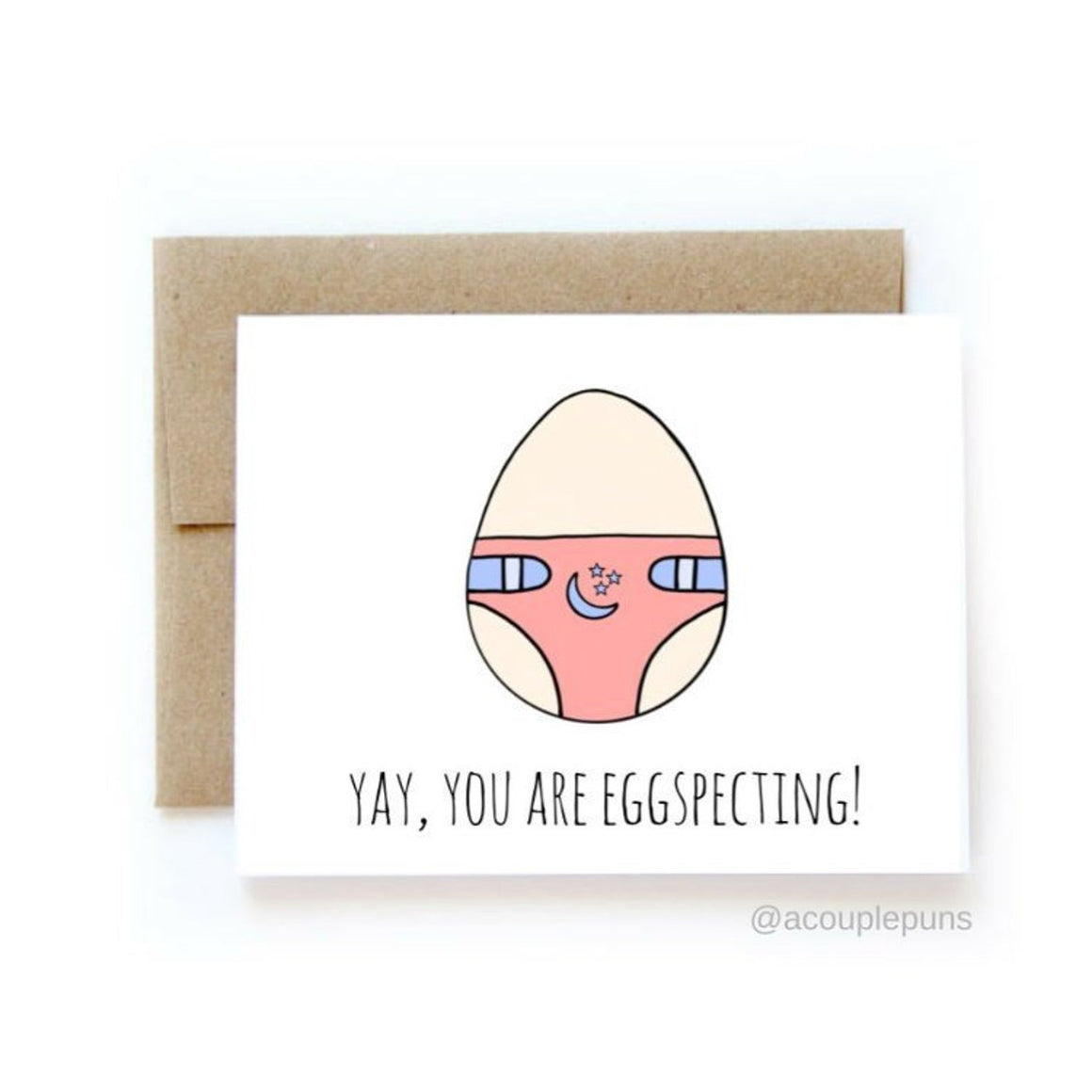 Card | Baby Shower | Eggspecting