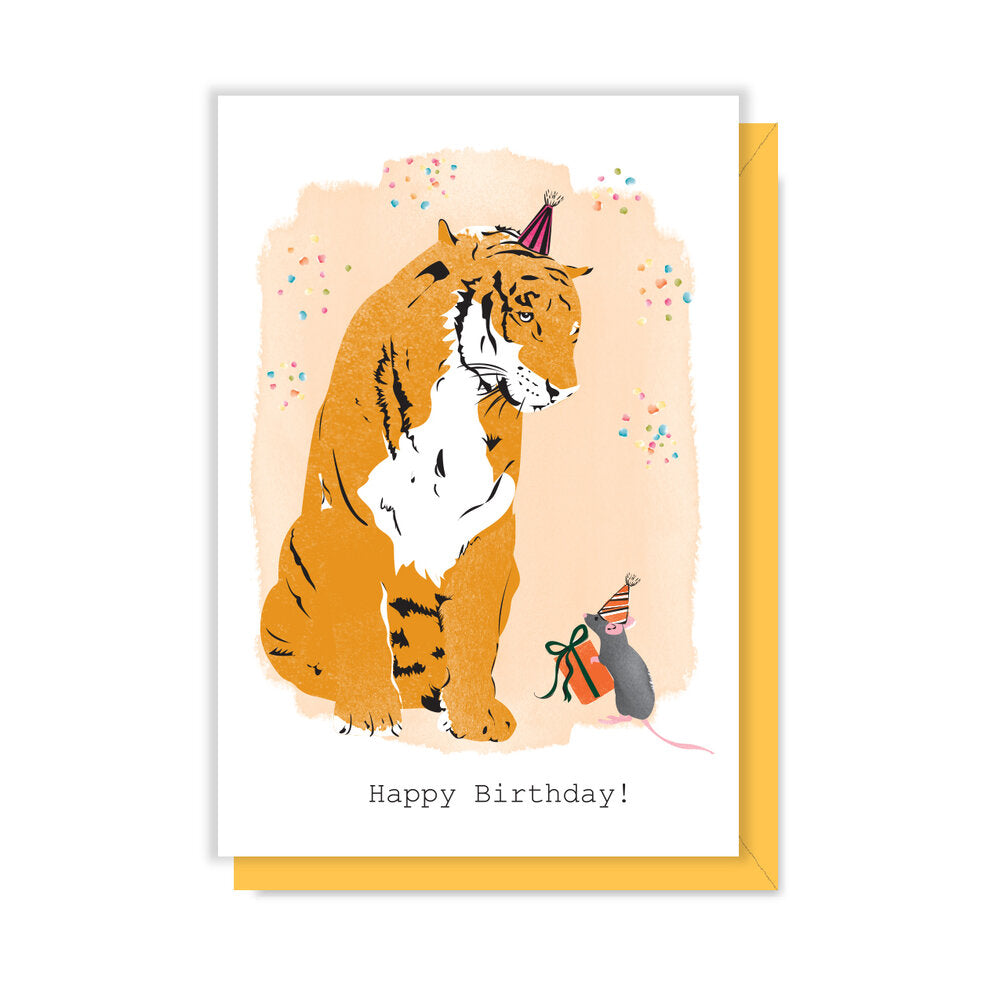 Card | Enclosure | Tiger Birthday