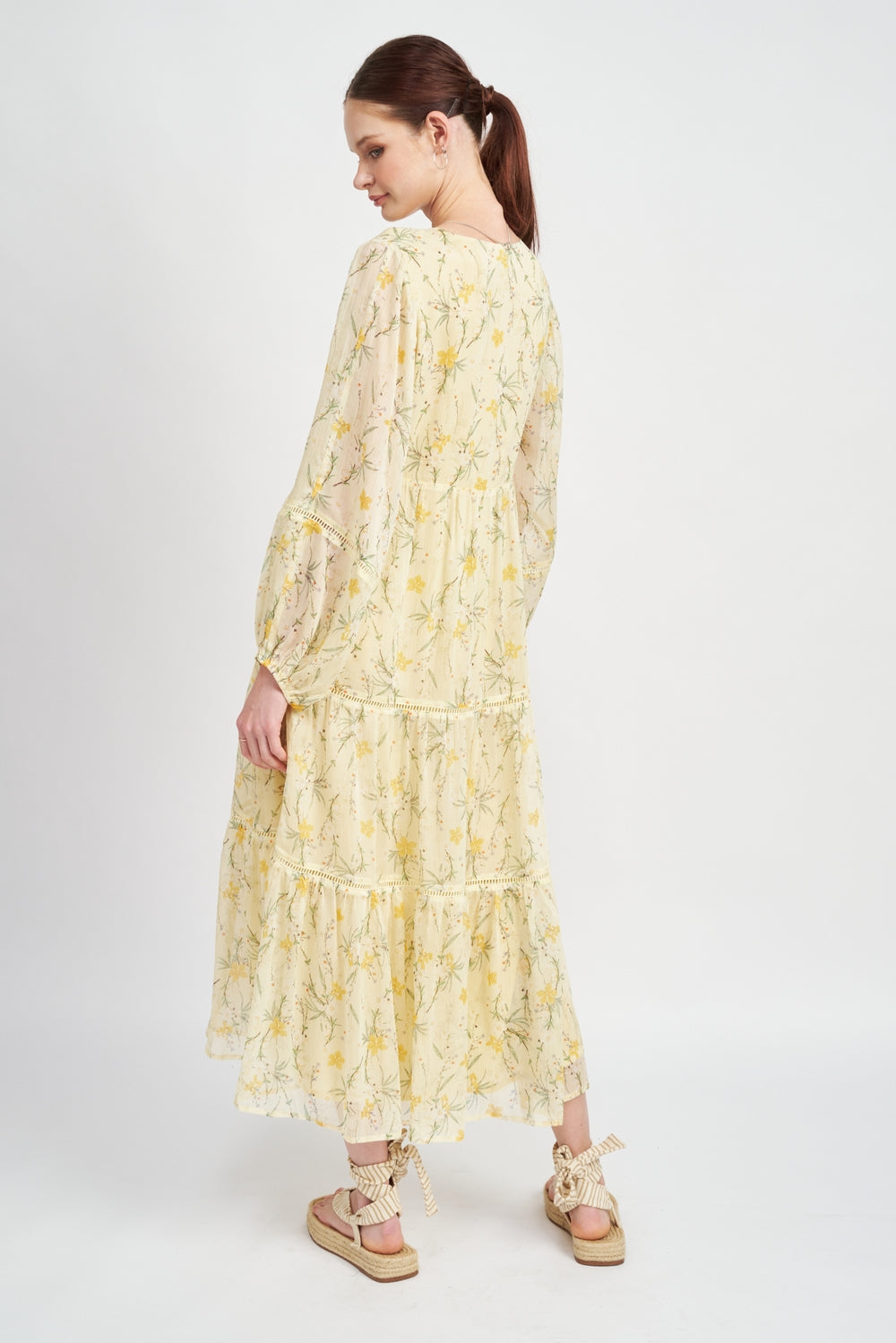 Dress | Yellow Meadow Long