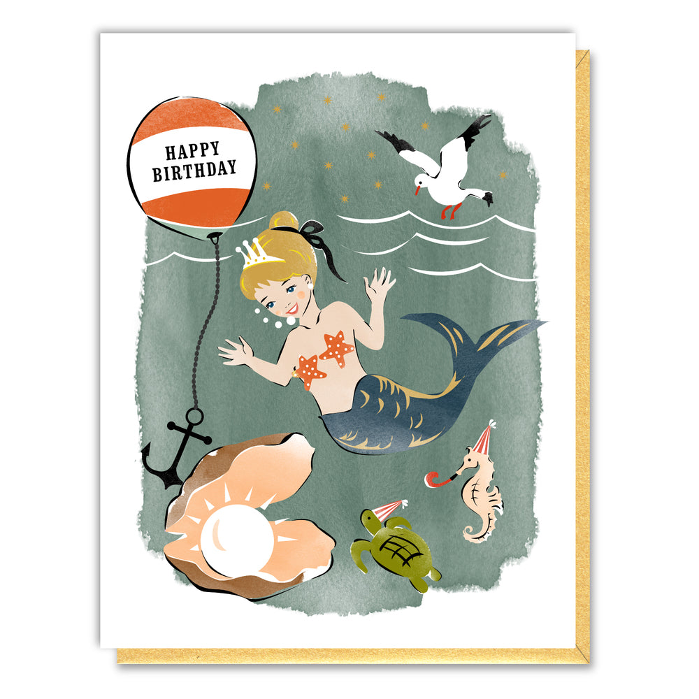 Card | Mermaid Birthday
