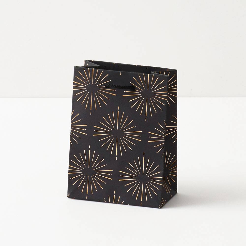 Gift Bag | Gold Starburst Bag | Small