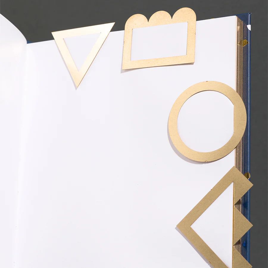 Bookmarks | Geo Brass Page Markers