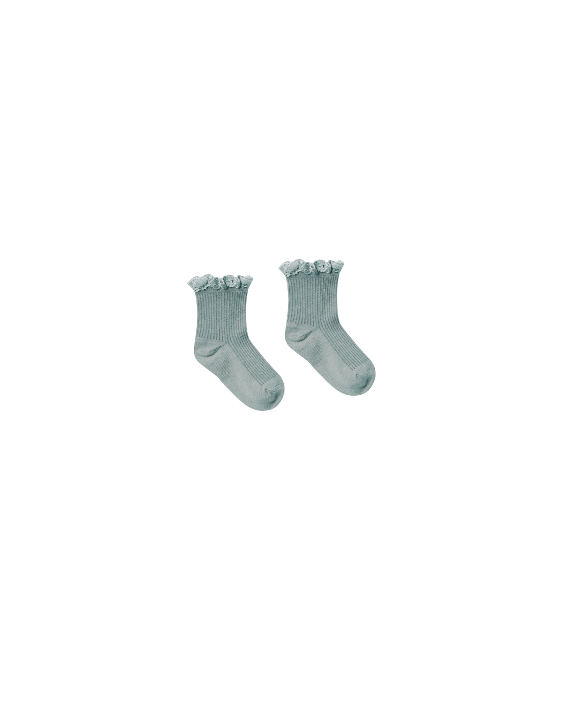 Socks | Lace Trim | Sea